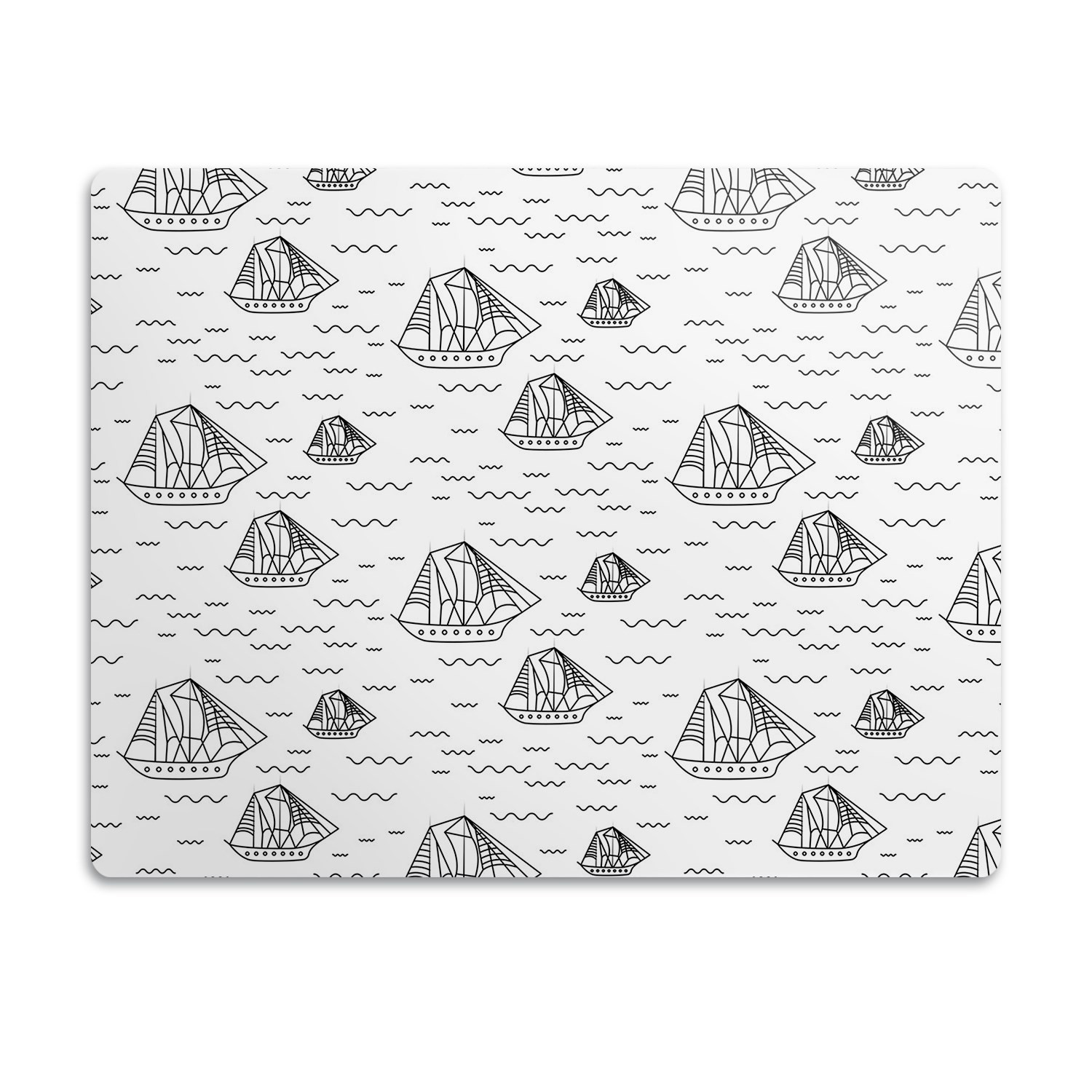 Pod misku podložka Námořnické lodě moře 60x40 cm