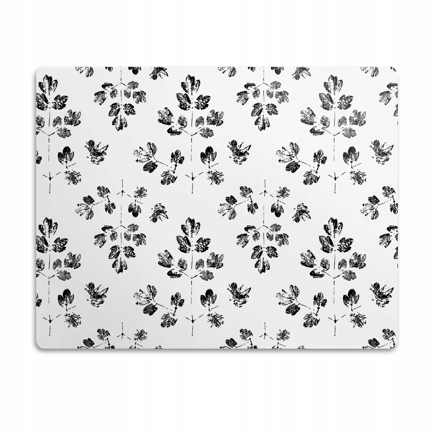 Pro kočky podložka pod misky Černý bílý vzor 60x40