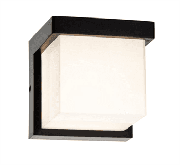 Venkovní svítidlo nástěnné ORNO Adviti AD-OP-6577BLPM4, PROTEA LED 9W, 750lm, IP65, 4000K, černé