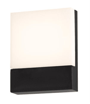 Venkovní svítidlo nástěnné ORNO Adviti AD-OP-6578BLPM4, FREZJA LED 9W, 750lm, IP65, 4000K, černé