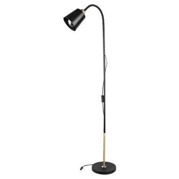 Stojací lampa Orno Virone GRACE LS-3/B, E27, max.18W, černá