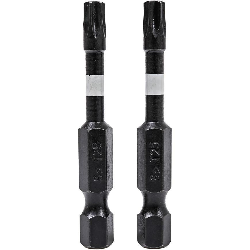 Rázové šroubovací bity Torx T25x50 mm 2 ks