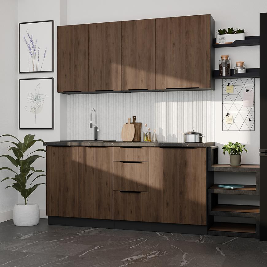 Kuchyňská linka Monza 180 cm bez pracovní desky