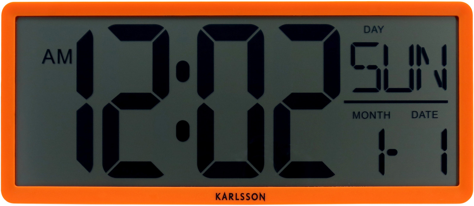 Karlsson Retro LCD digitální hodiny KA6020OR