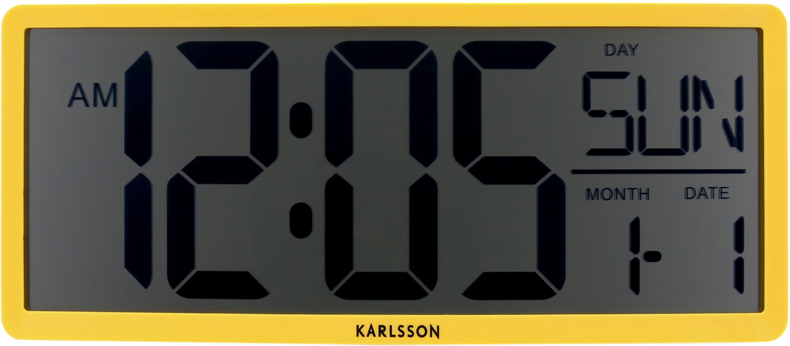 Karlsson Retro LCD digitální hodiny KA6020YE