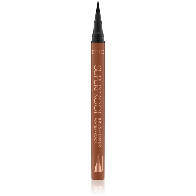 Catrice Superproof voděodolné oční linky v peru odstín 020 Cocoa Brown 0.45 ml