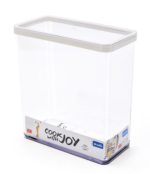 Dóza na potraviny  LOFT 3,2 L , bílá