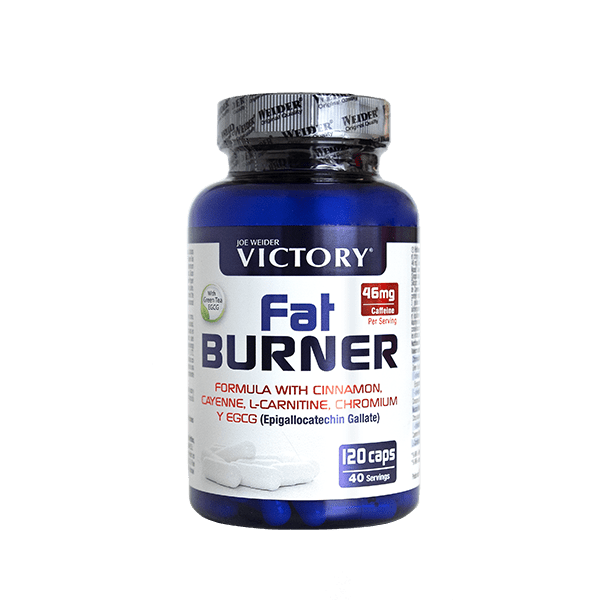 Weider Fat Burner 120 kapslí, s rostlinnými extrakty, kofeinem, L-karnitinem a chromem