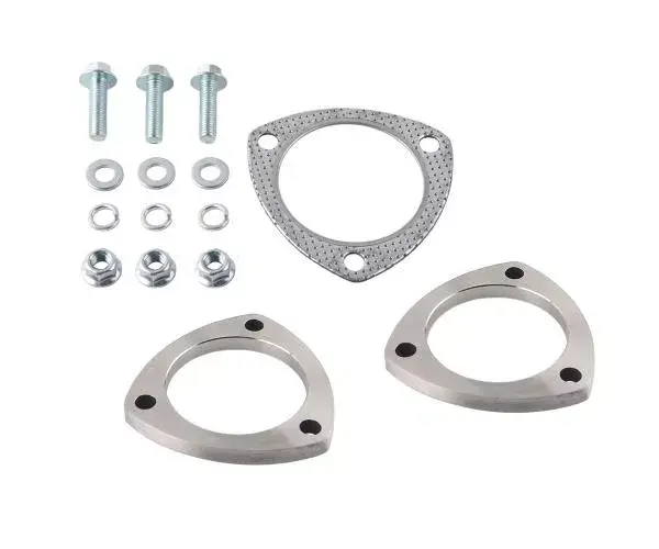 Nerezové výfukové příruby ProRacing - průměr 70mm - 3 šrouby - set