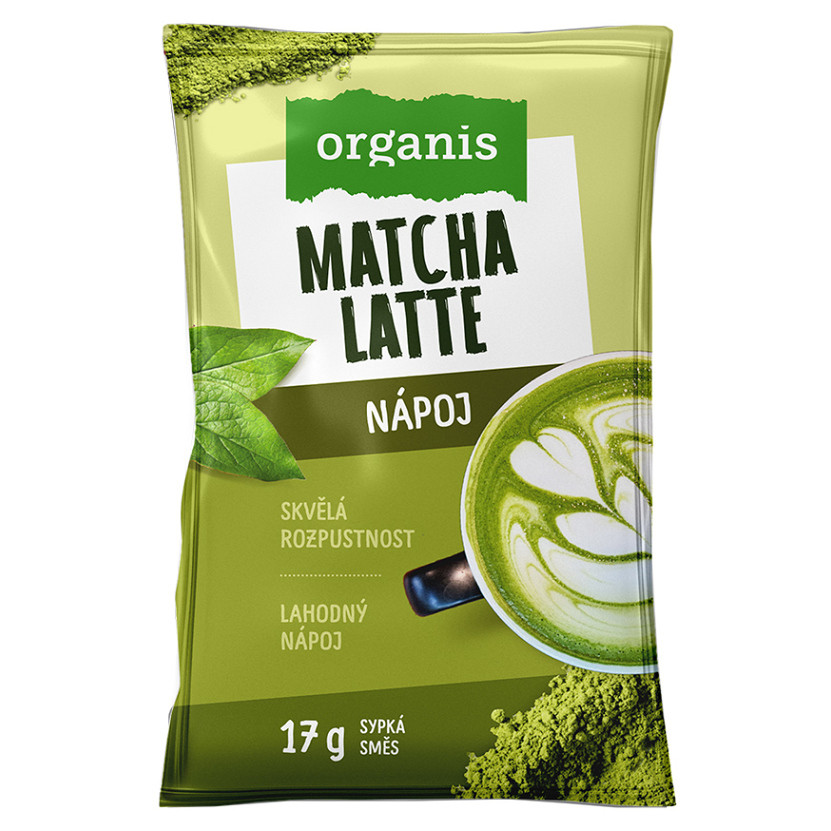 ORGANIS Matcha latte čaj 17 g