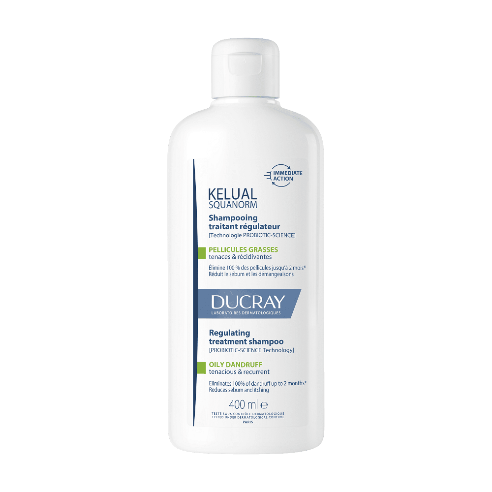 DUCRAY Kelual Squanorm Šampon mastné lupy 400 ml