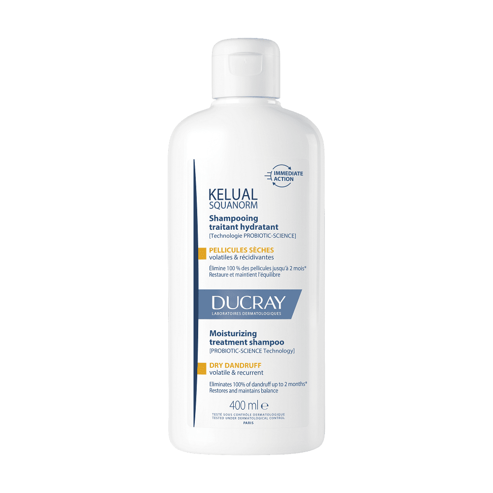 DUCRAY Kelual Squanorm Šampon hydratační suché lupy 400 ml