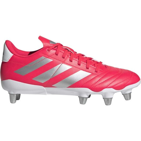 adidas KAKARI SG Pánské kopačky na rugby, červená, velikost 42 2/3