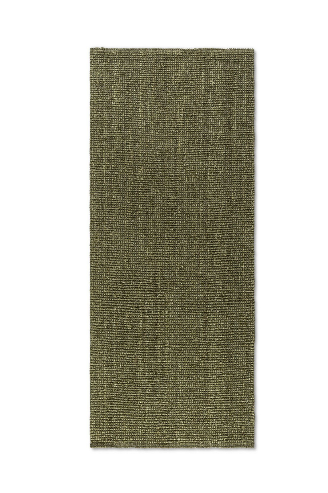 Běhoun Bouclé Jute 105977 Jungle Green - 80x200 cm Hanse Home Collection koberce