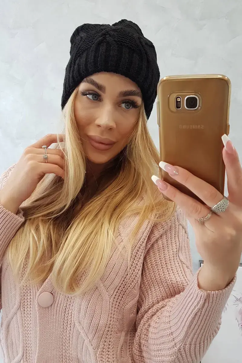 Kesi Fleecová čepice Sylwia K244 černá