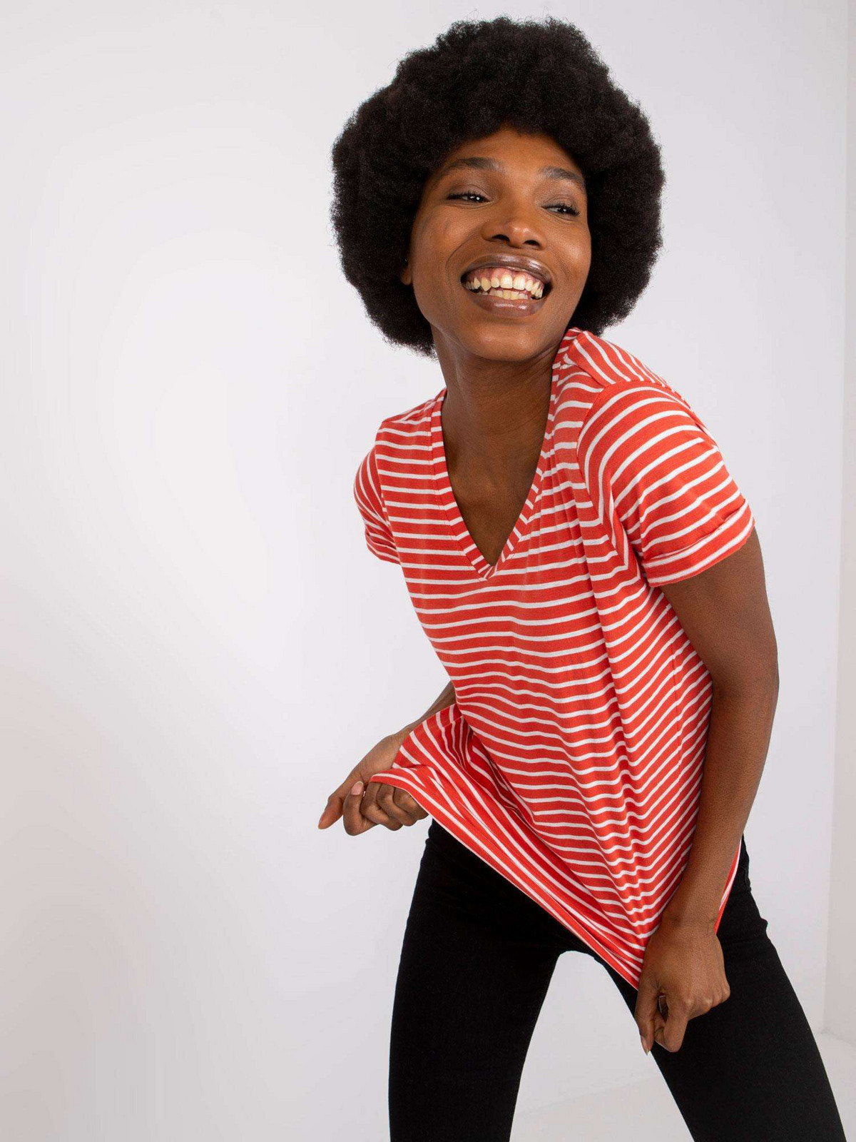 T-shirt-D16054M02431A-dark orange