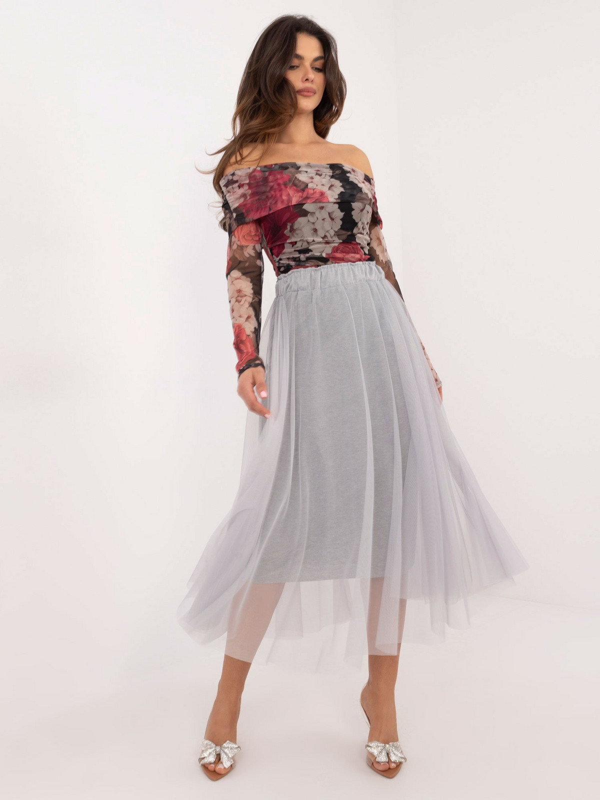 Skirt-DHJ-SD-19568.13X-gray