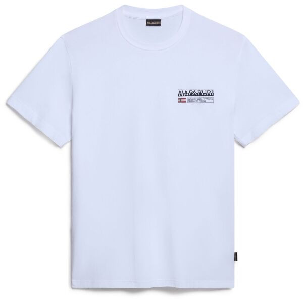 Napapijri S-KASBA Pánské tričko, bílá, velikost