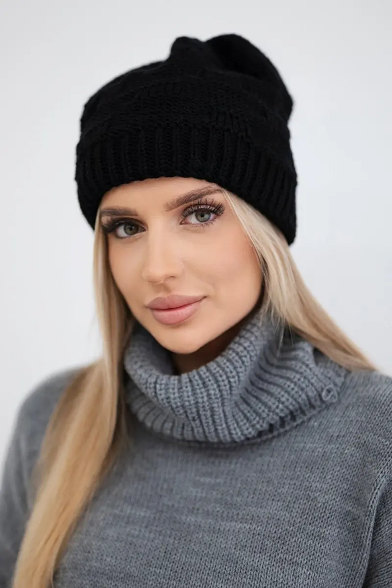 Kesi Dámská čepice Nastia K373 černá