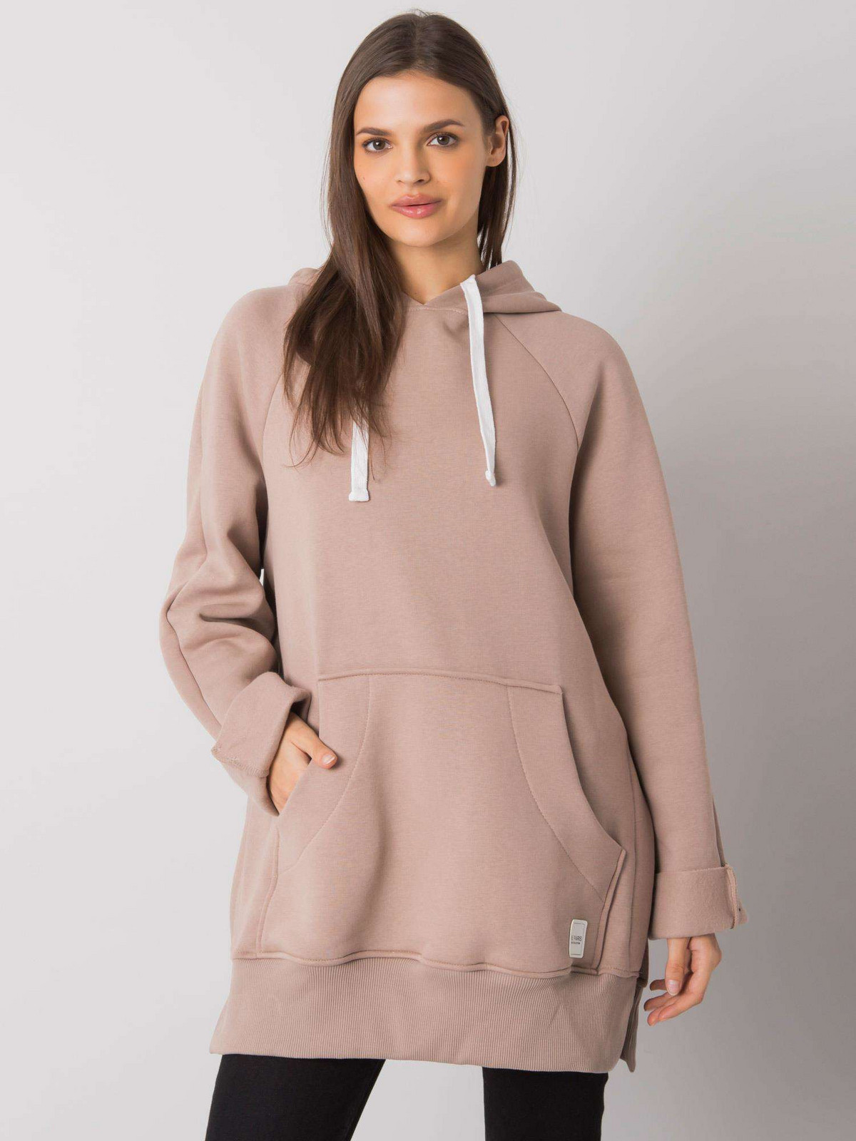 Sweatshirt-RV-BL-7371.00P-dark beige