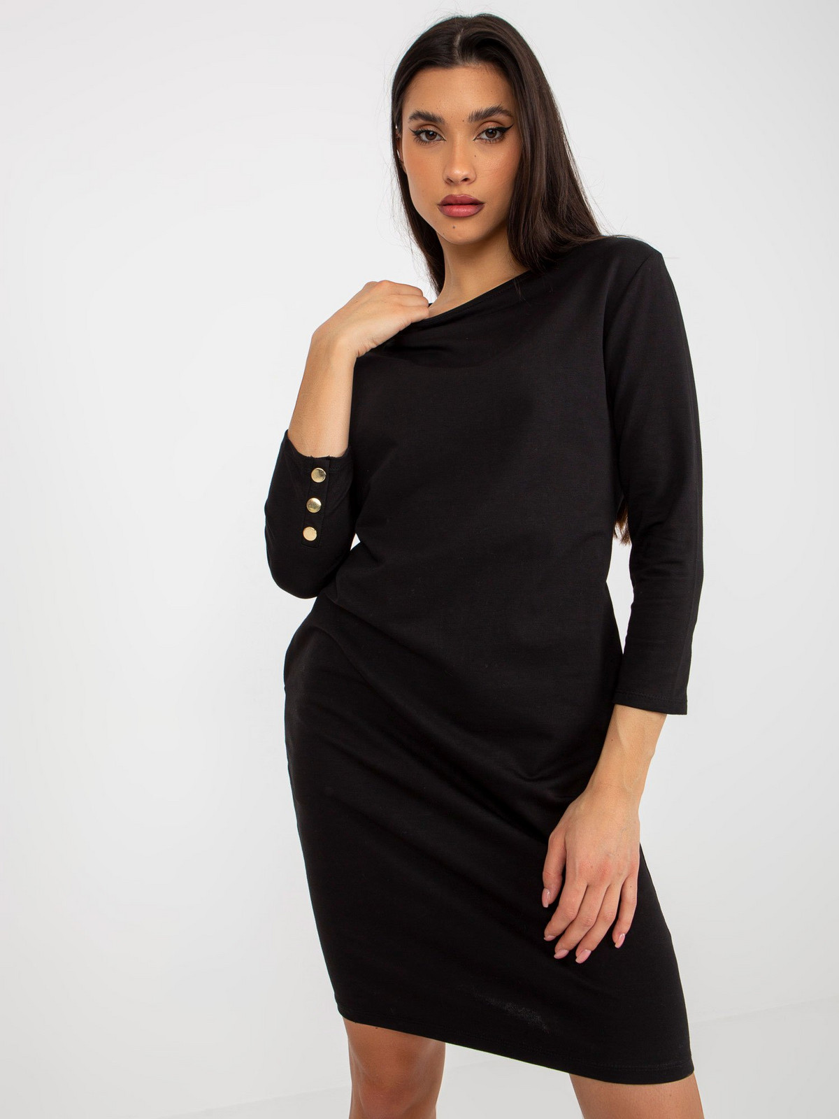 Dress-TW-SK-BL-1009.10P-black