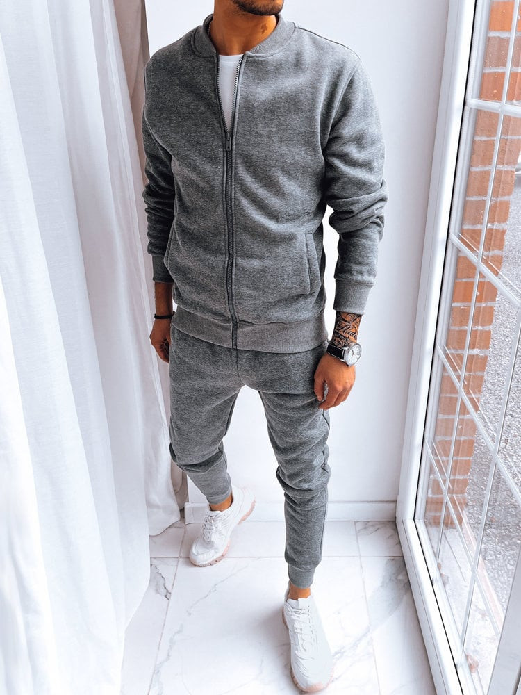 Pánský teplákový souprav Barva tmavě šedá DSTREET