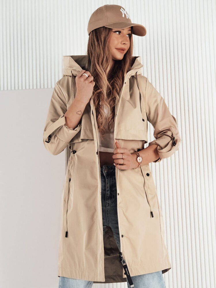 Dámská bunda parka NOCITO Barva kamelová DSTREET