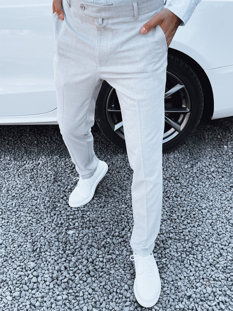 Spodnie męskie szare Dstreet