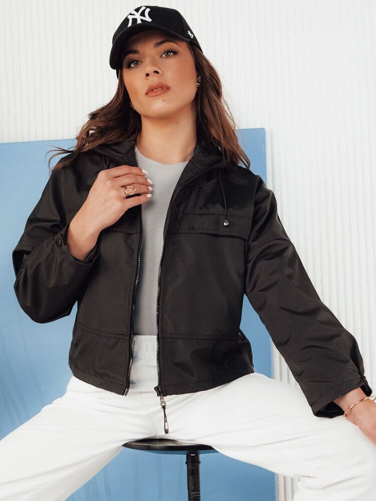 Kurtka damska przejściowa EUNIKAR czarna Dstreet