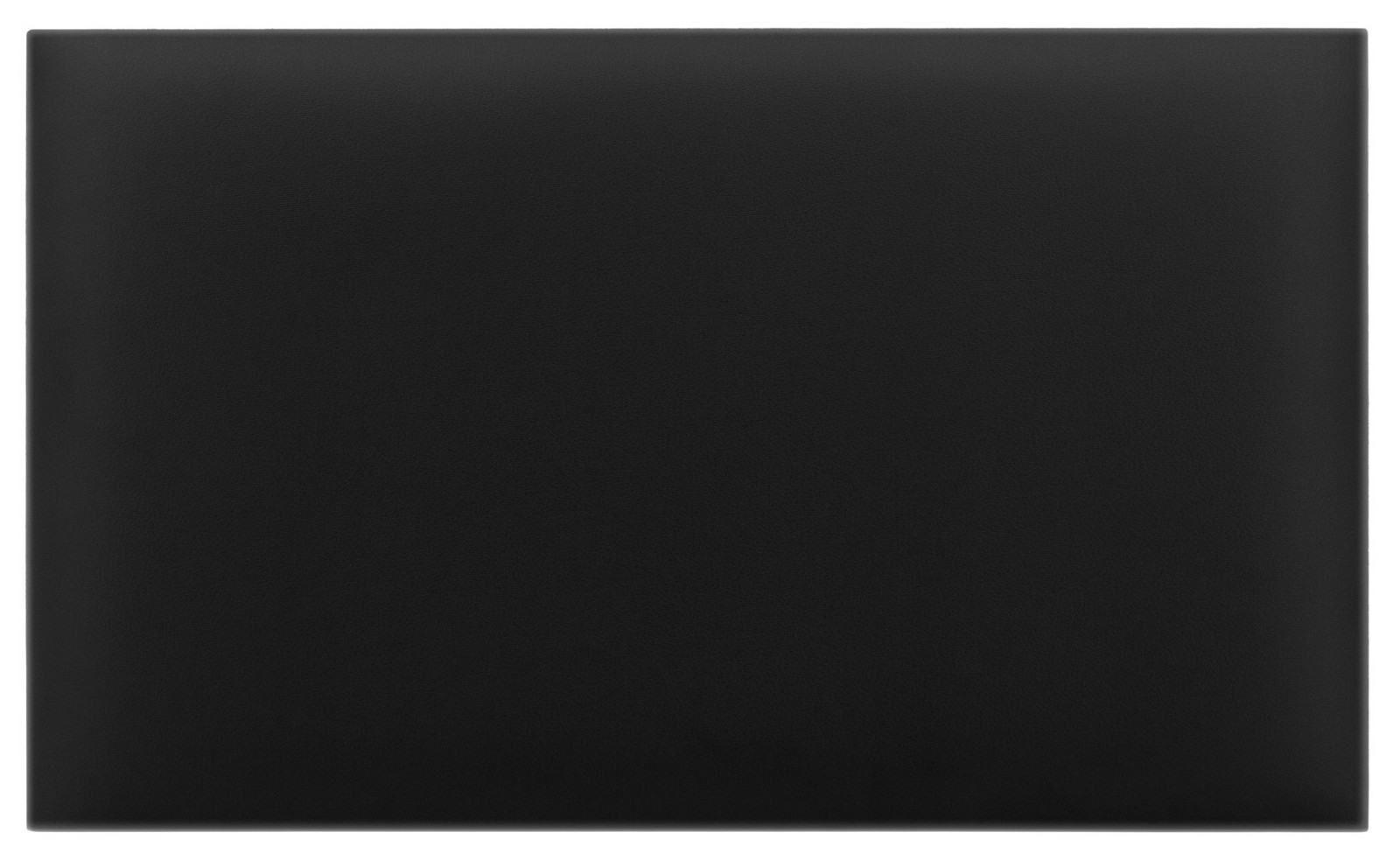 Čalouněný nástěnný panel s EKO KŮŽÍ různé rozměry x šířka 30 cm černá obdélník MyBestHome Rozměr: 40x30 cm