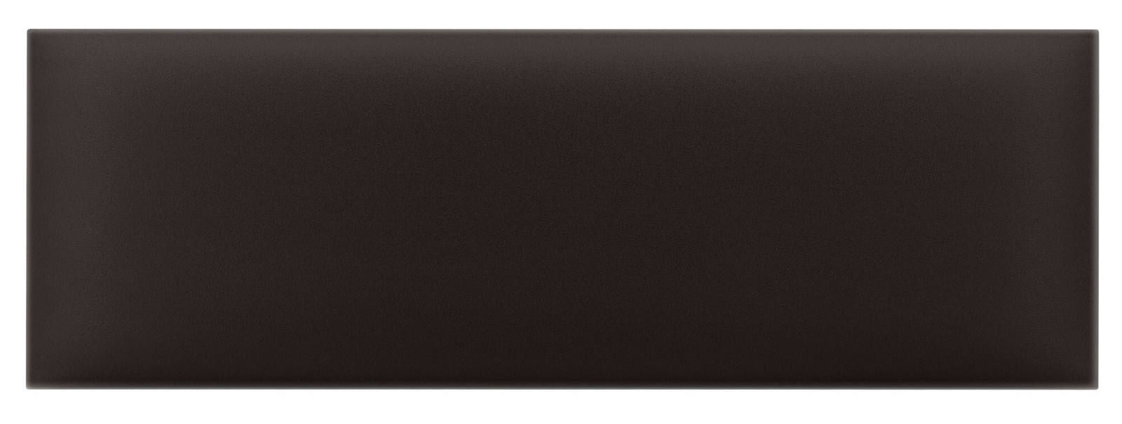 Čalouněný nástěnný panel s EKO KŮŽÍ různé rozměry x šířka 20 cm hnědá obdélník MyBestHome Rozměr: 100x20 cm