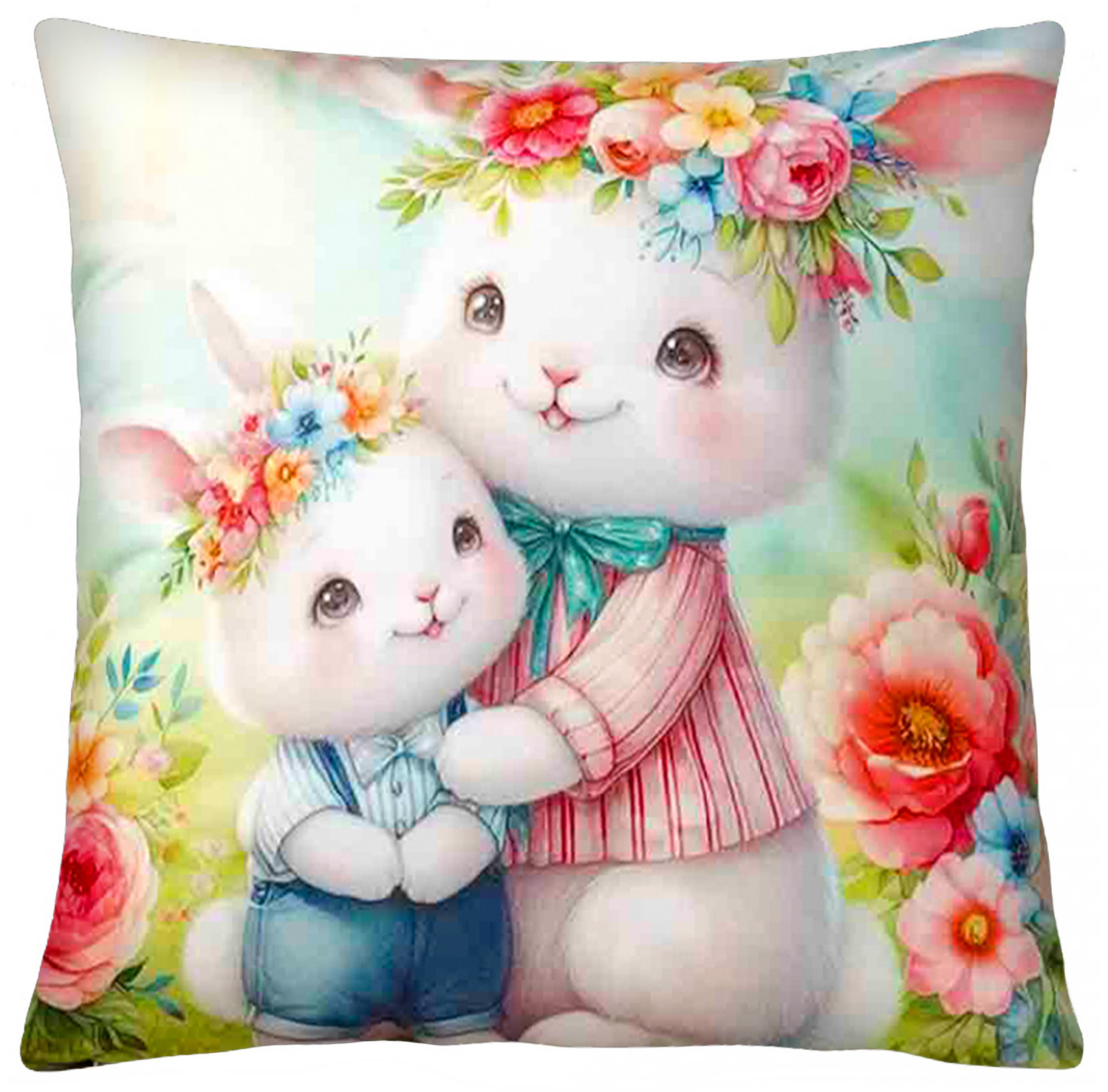 Velikonoční polštář NEW EASTER FRIENDS III. 40x40 cm  Mybesthome Varianta: Povlak na polštář, 40x40 cm