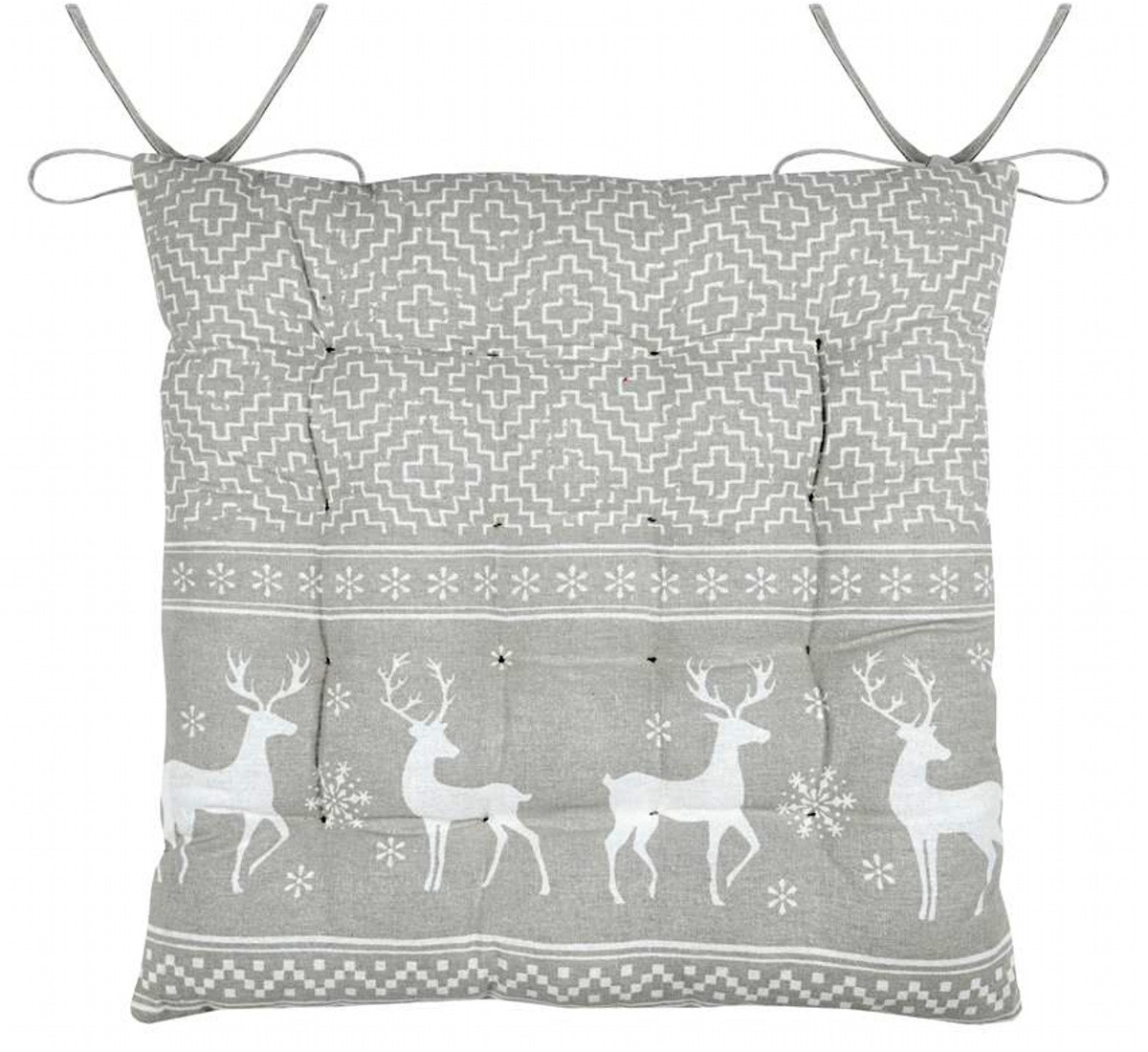 Podsedák na židli ARBIN šedá 40x40 cm France