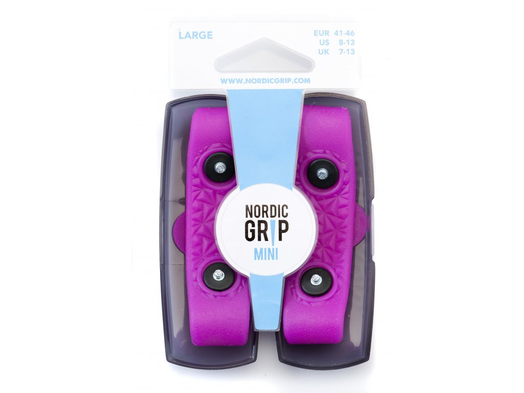 NORDIC GRIP Nesmeky Mini, Pink velikost: S (EU 35-41)