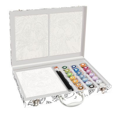 Kufřík s malováním podle čísel