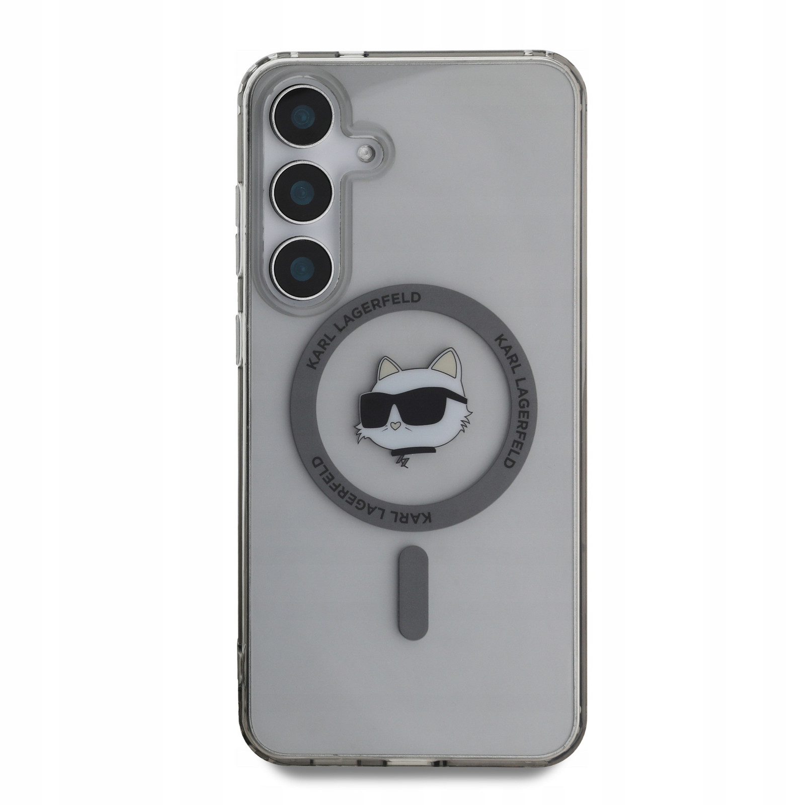 Pouzdro na mobil Karl Lagerfeld pro MagSafe pro Galaxy S25 obal pouzdro