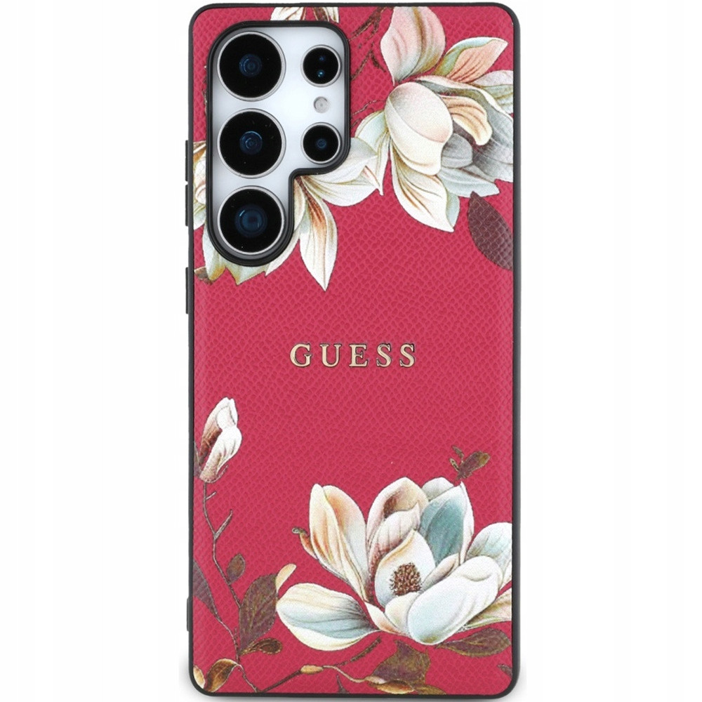 Pouzdro pro Galaxy S25 Ultra pro MagSafe, Guess, obal, módní zadní kryt kryt