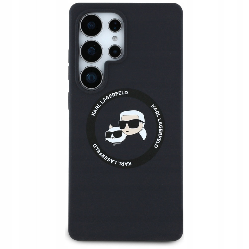 Pouzdro Karl Lagerfeld Silikonové pro MagSafe pro Galaxy S25 Ultra case