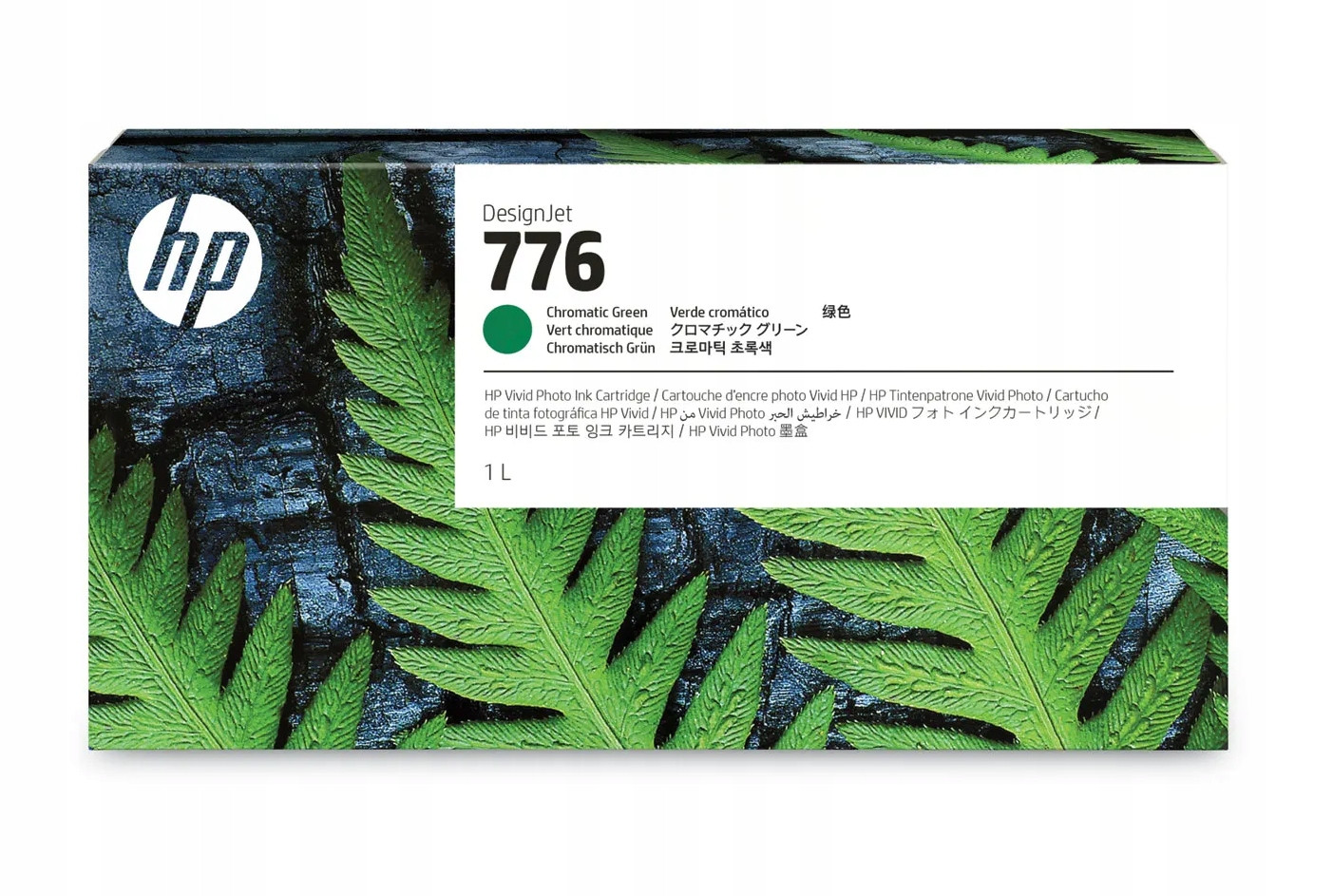Nový inkoust Hp 776 Chromatic Green 1XB03A 1L DesignJet Z9+ Pro 2023r.