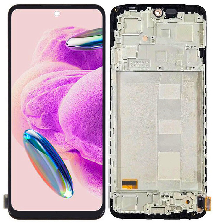 Oled displej Pro Xiaomi Redmi Note 12 4G LCD Obrazovka Rámeček