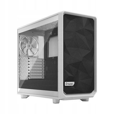 Fractal Design Meshify 2 Lite Tg Clear Boční okno Bílá E-atx Po