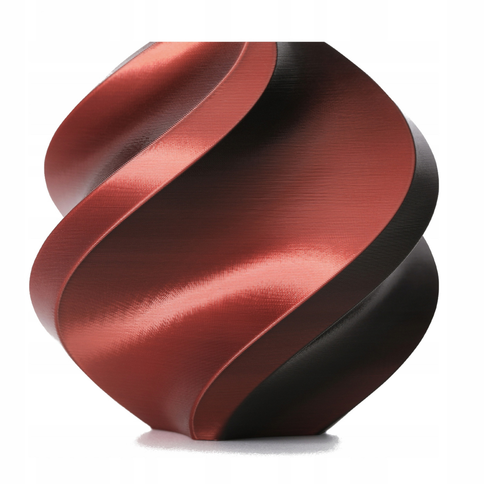 Filament Pla Silk Dual Color Bambu Lab 1kg Sametové zatmění Černá červená