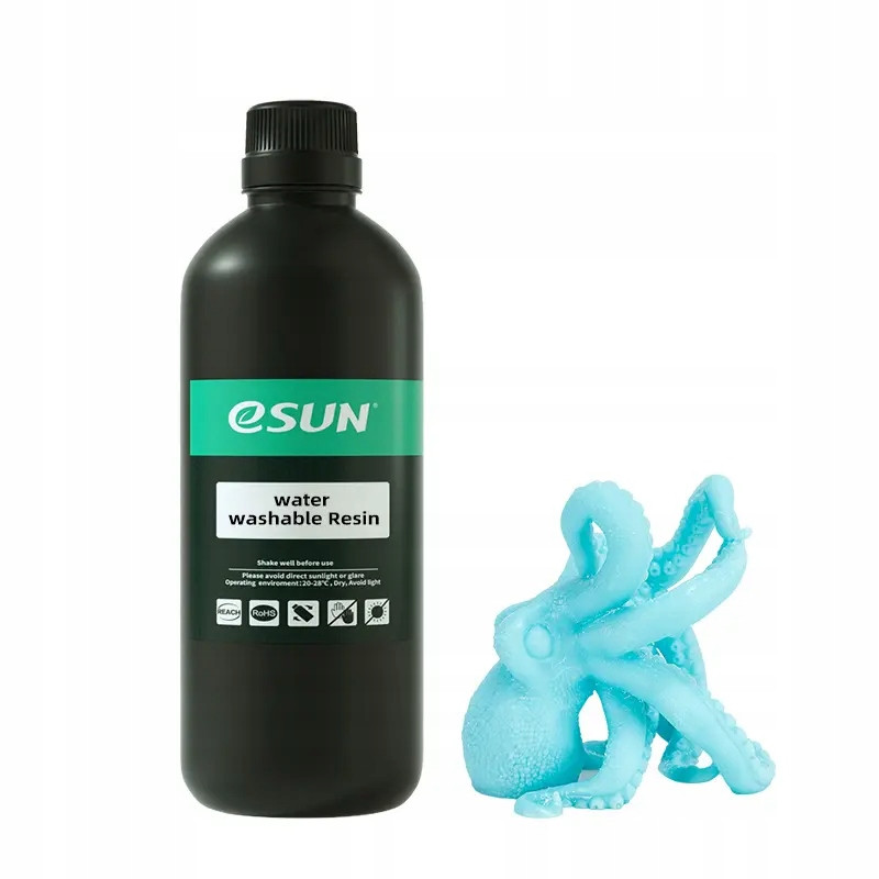 eSun pryskyřice Water Washable Resin modrá sky bkue 500g