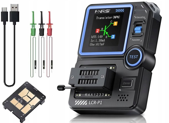 Fnirsi LCR-P1 Tester Komponent Smd Metr