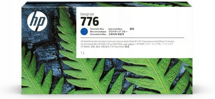 Nový inkoust Hp 776 Chromatic Blue 1XB04A 1L DesignJet Z9+ Pro 2023r.