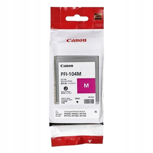 Inkoust Canon PFI-104M Magenta 3631B001 Canon iPF650 iPF760 iPF765