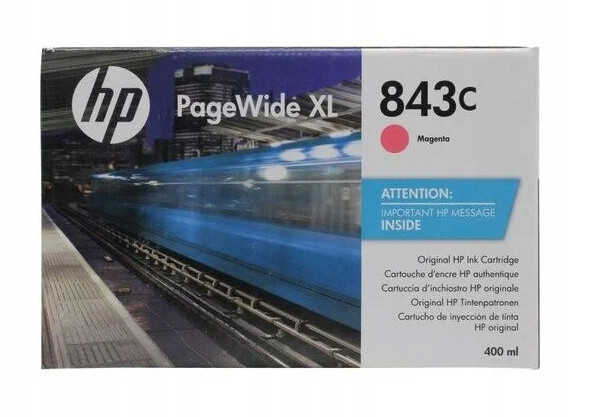 Hp 843c Magenta C1Q67A 400ml PageWide XL 4000 4500 5000