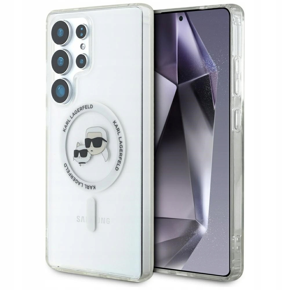 Pouzdro Karl Lagerfeld pro Samsung Galaxy S25 Ultra pro MagSafe, pevný obal