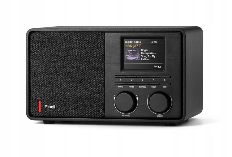 Pinell Supersound 201 Síťové A Bateriové Rádio Dab+, Fm
