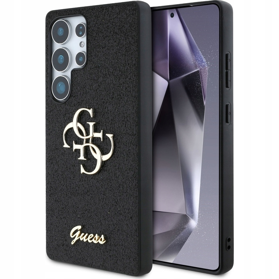 Pouzdro módní stylové Guess lesklé pro Galaxy S25 Ultra, obal, kryt